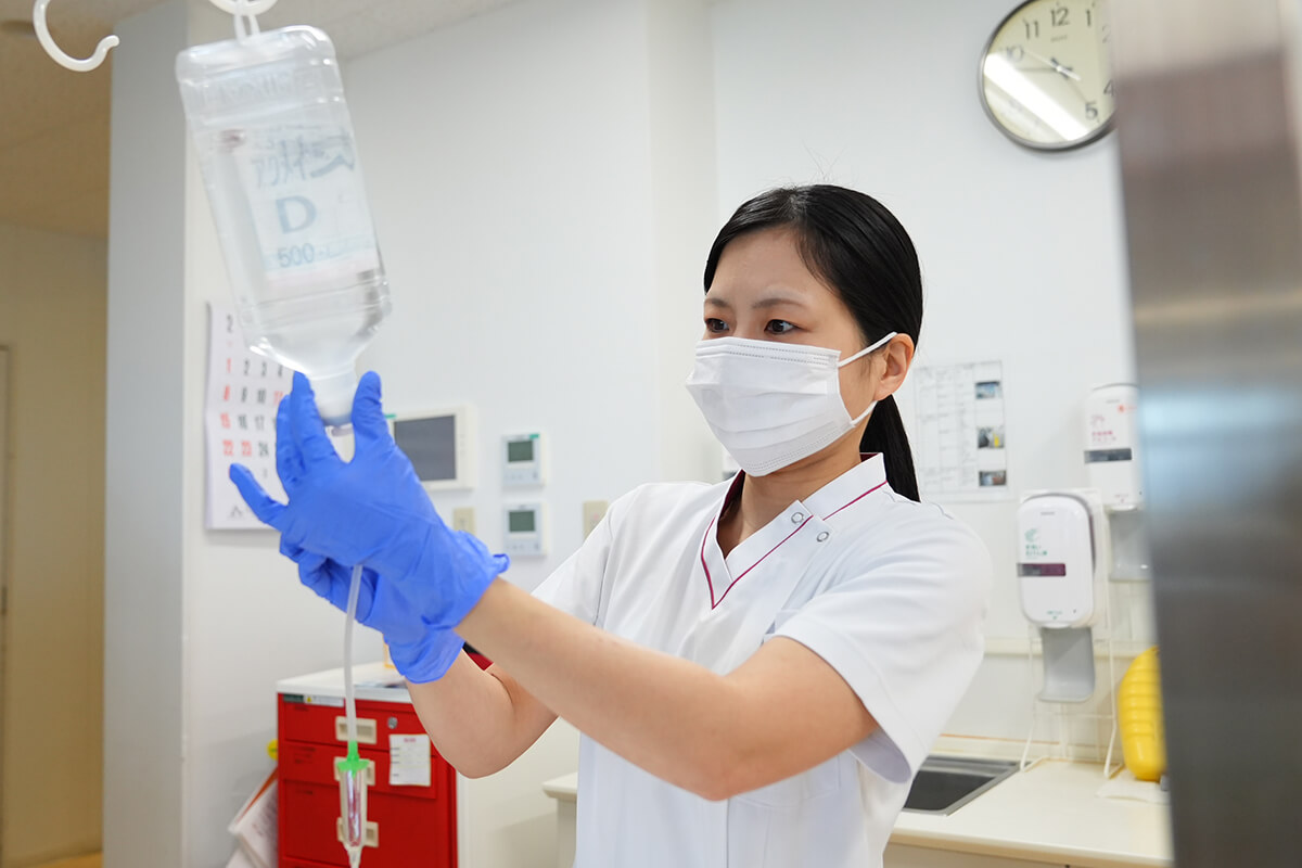 看護師さんのON/OFF